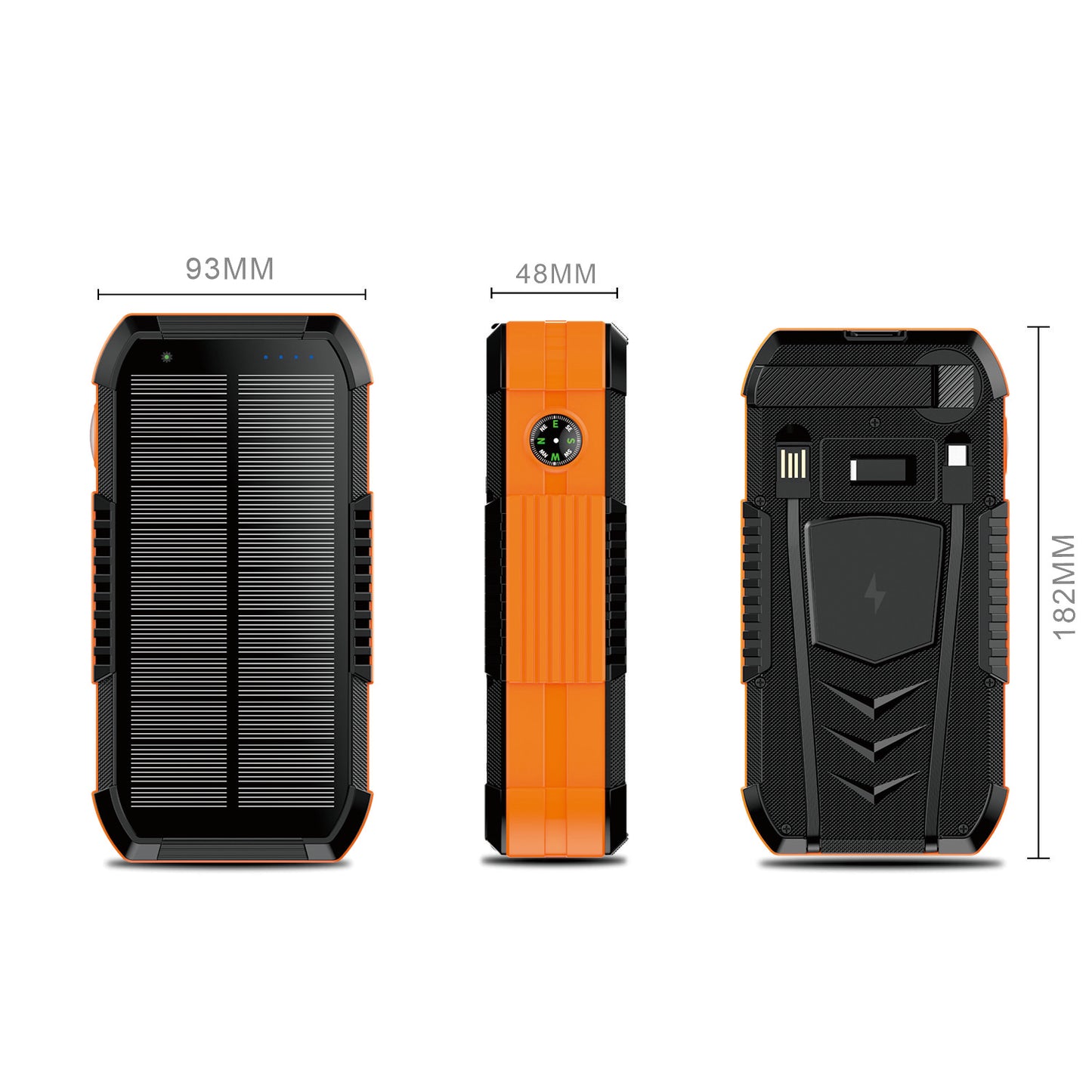 50000mAh Solar Power Bank