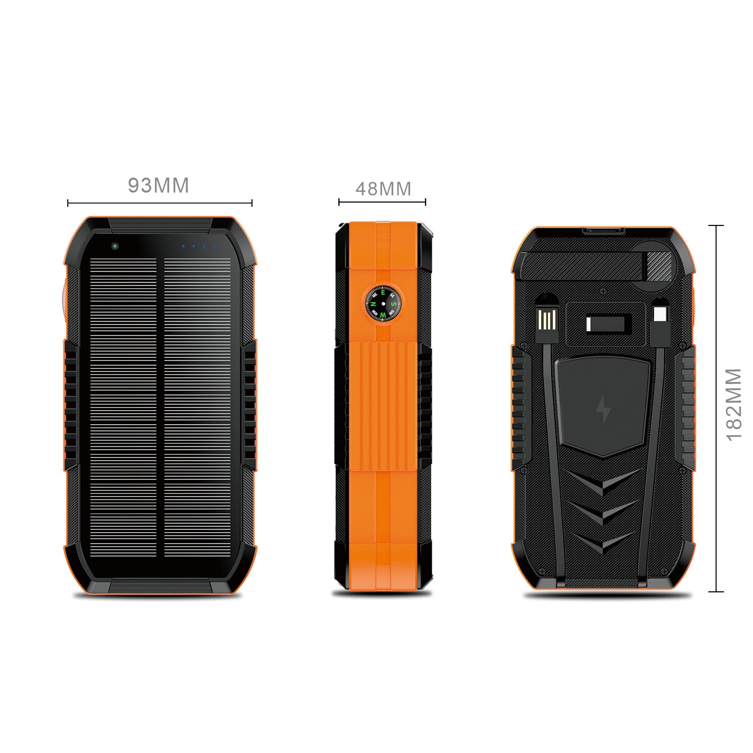 50000mAh Solar Power Bank