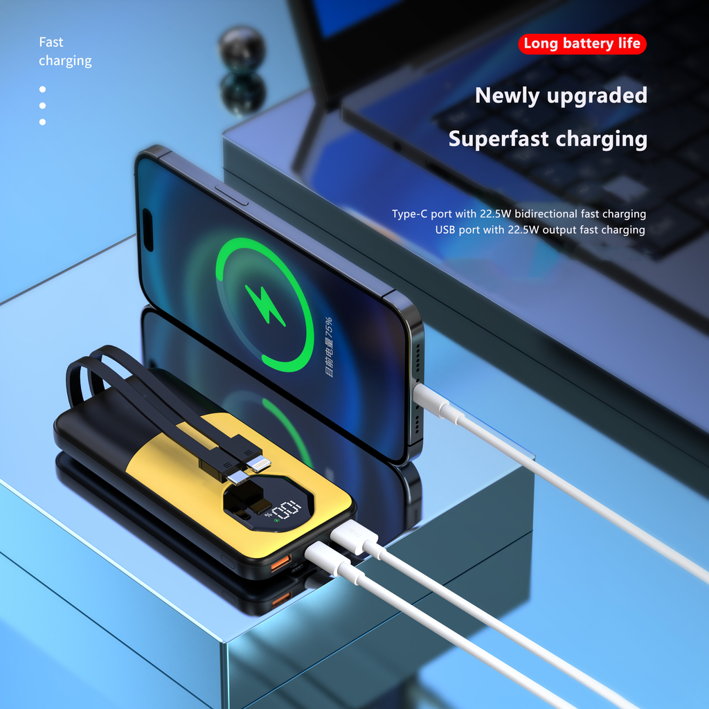 YX01 10000mAh Portable Charger Power Bank