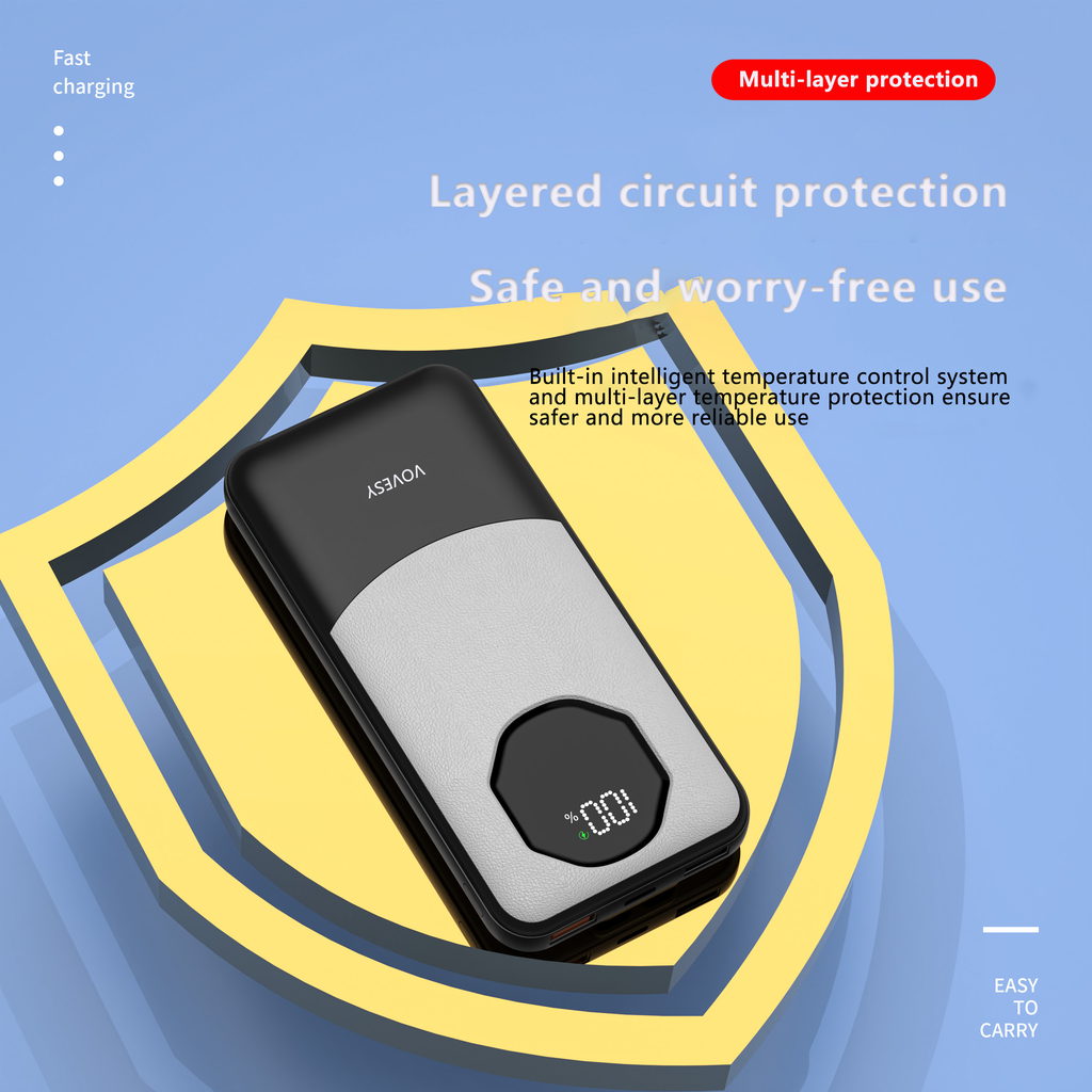 YX01 10000mAh Portable Charger Power Bank