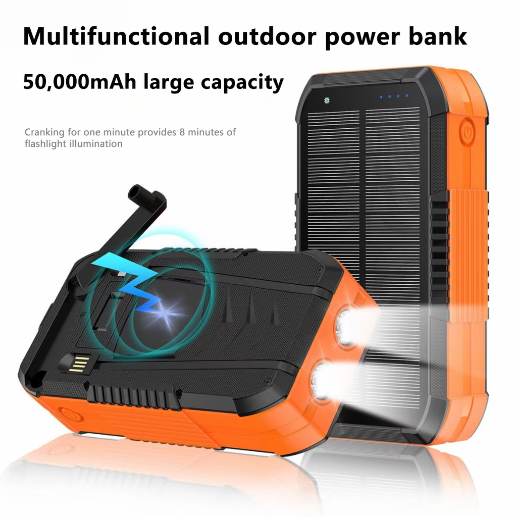50000mAh Solar Power Bank