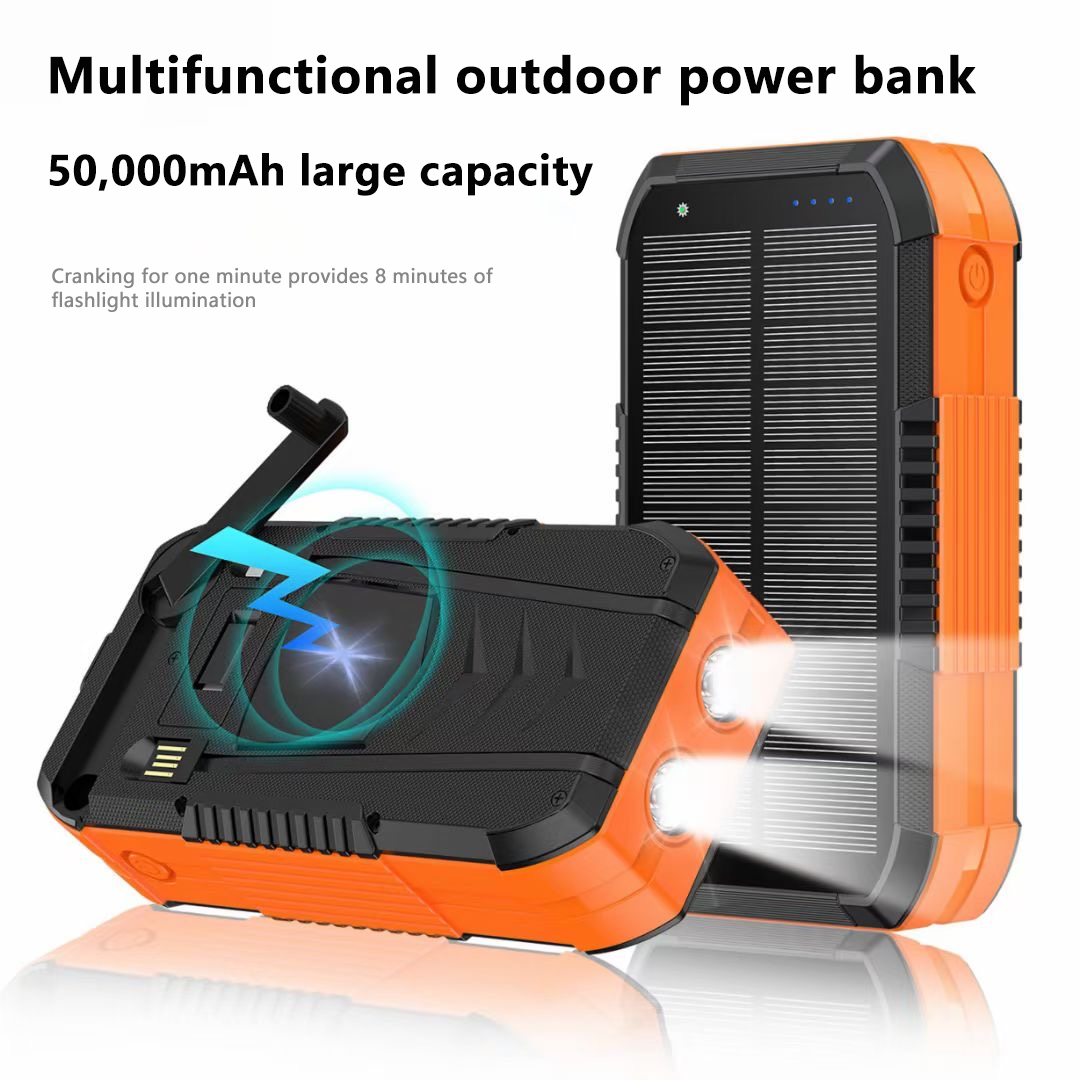 50000mAh Solar Power Bank