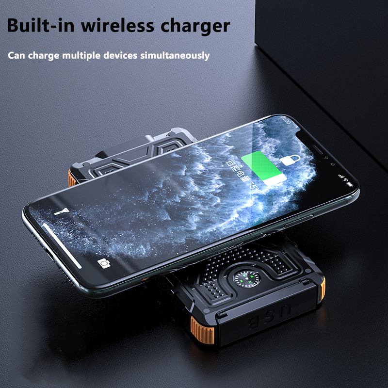 iPhone17 10000mAh Solar Power Bank