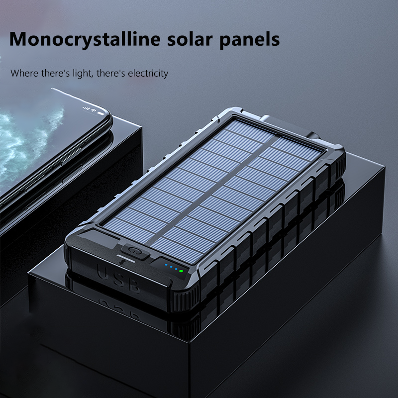 iPhone17 10000mAh Solar Power Bank